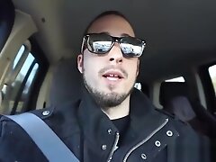 New Years Road Trip Blowjob & Facial