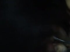 Chinese GF making blow job