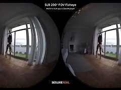 A Dangerous Courtney - Hot Brunette in Sexy Outfit High Quality Striptease