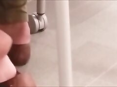 Hot girl shoeplay in flats library