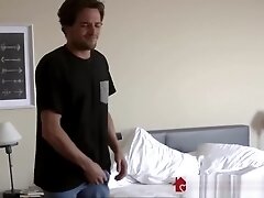 Russian Mail Order Bride Sucks & Fucks Her Stepson's Hard Cock