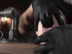 Girl Next Door Serena Blair Cums and Gets Punished in Metal