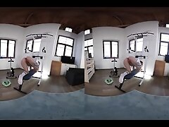 Cheeky Trainer 3. Redheads Megan Does Massage & Fucked