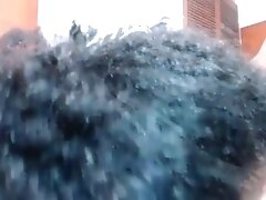 HOT BLACK college girl SQUIRT ON CAM