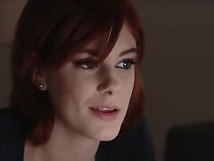 Maja Aguilar Poses Naked Against Her Black Table