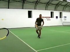 Muscle Step daddy anal sex and facial