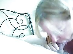 Russian granny blowjob