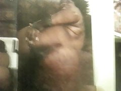 Big black Butt cum tribute