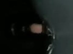 Full latex blowjob and handjob