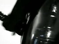 Huge Black Latex Cock