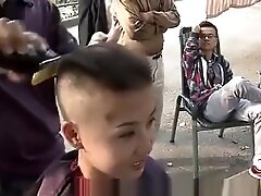 Cute Asian Long to flat top