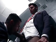 Muscle gay anal sex with cumshot