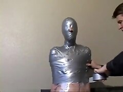 BDSM taped bondage